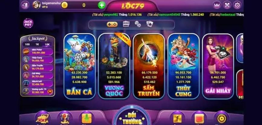 cổng game loc79fun