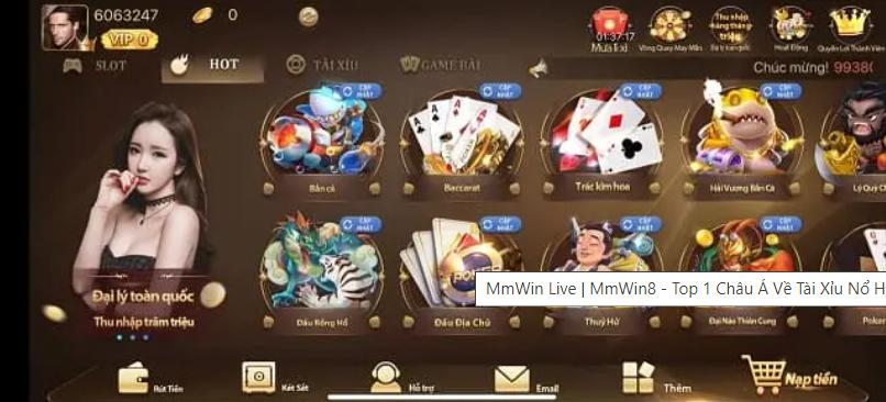 Cổng game MmWin Live