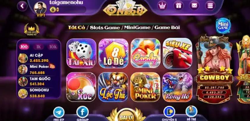 cổng game one68