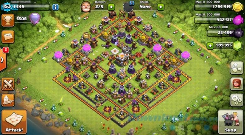 hack game clash of clans