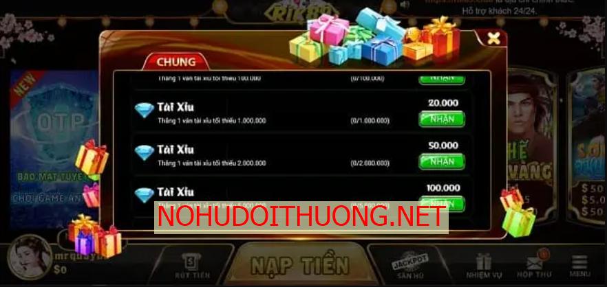 Cổng game đổi thưởng rik89club