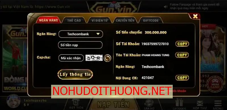 cổng game GunVin