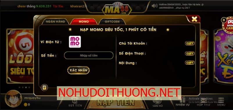 cổng game Ma88 Vin